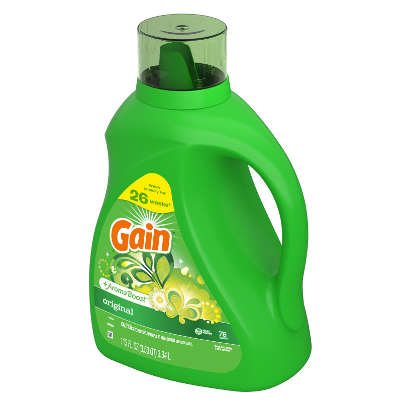 Gain Liquid Laundry Detergent Original Scent 113oz