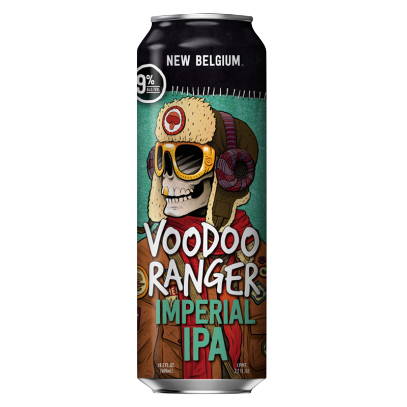 New Belgium Voodoo Ranger Imperial IPA Single 19.2oz Can 9.0% ABV