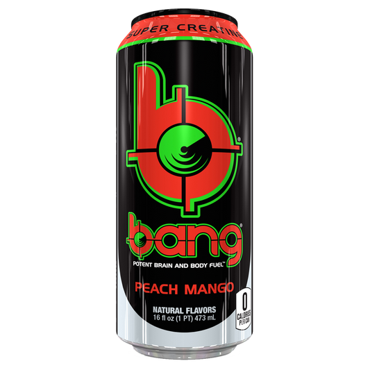 Bang Energy Peach Mango 16oz Can