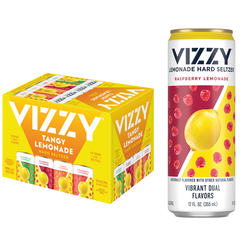 Vizzy Lemonade Hard Seltzer Variety Pack 12pk 12oz Can 5.0% ABV