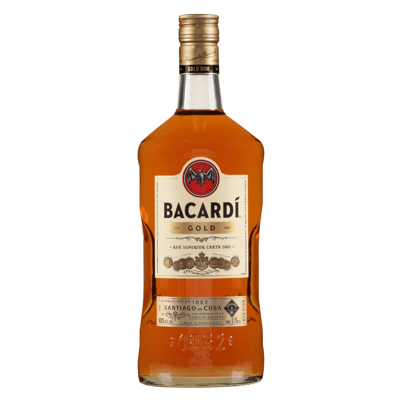 Bacardi Gold Rum 1.75L (80 Proof)