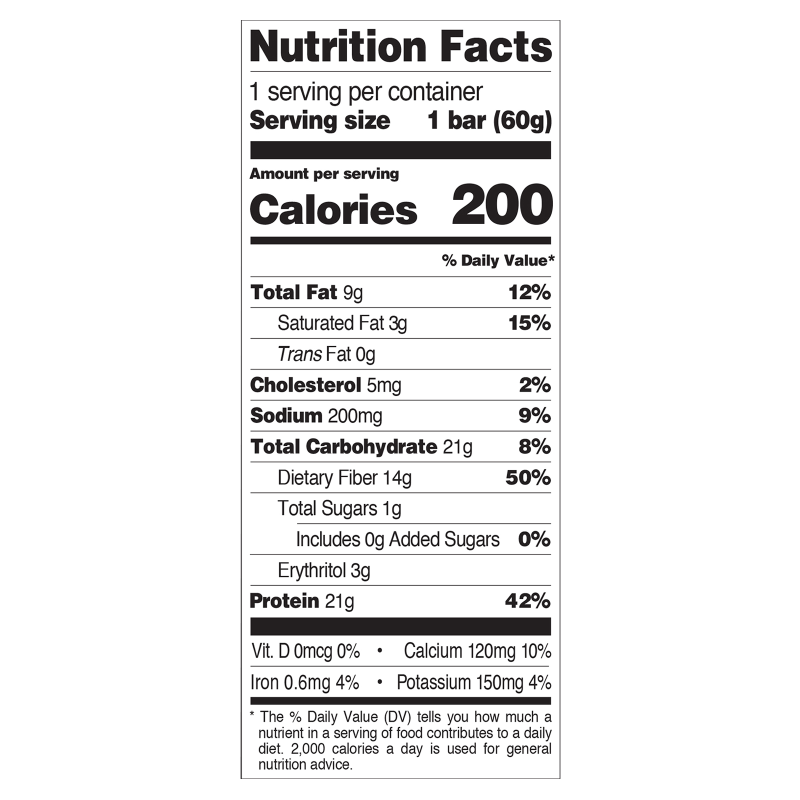 Quest Chocolate Chip Cookie Dough Protein Bar 2.12oz