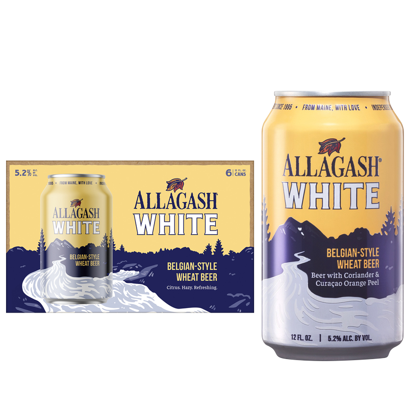 Allagash White 6pk 12oz Cans 6pk 12oz Can 5.2% ABV