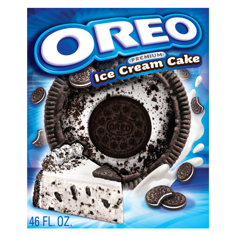 Oreo Vanilla Ice Cream Cake (Serves 9)