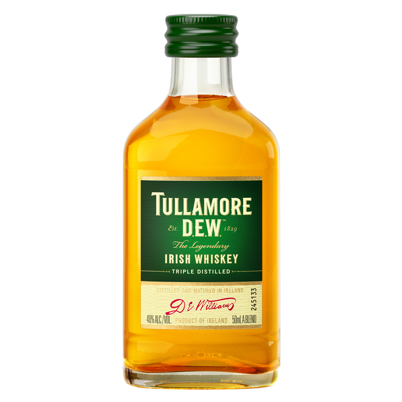 Tullamore DEW Irish Whiskey 50ml (80 Proof)