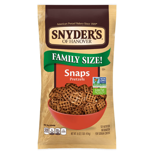 Snyder's Snaps Pretzels 16oz