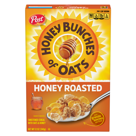 Post Honey Bunches of Oats Honey Roasted 12oz