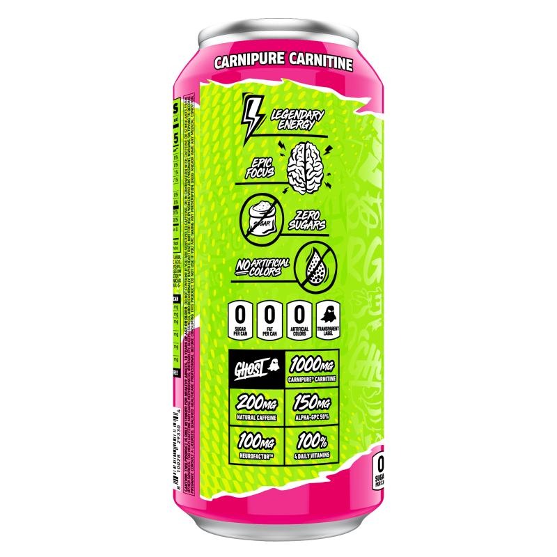 GHOST® Energy Warheads Sour Watermelon 16oz Can