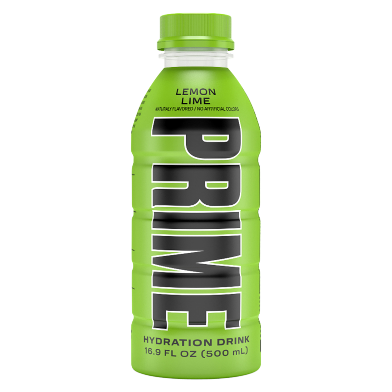 Prime Hydration Lemon Lime 16.9oz Bottle