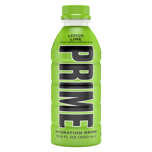 Prime Hydration Lemon Lime 16.9oz Bottle