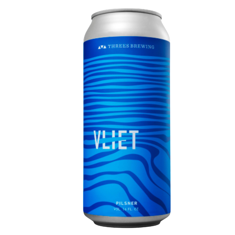 Threes Brewing Vliet Pilsner 4pk 16oz Can 5.0% ABV