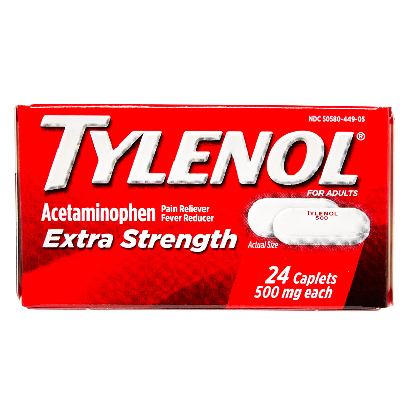 Tylenol Extra Strength Caplets 24ct