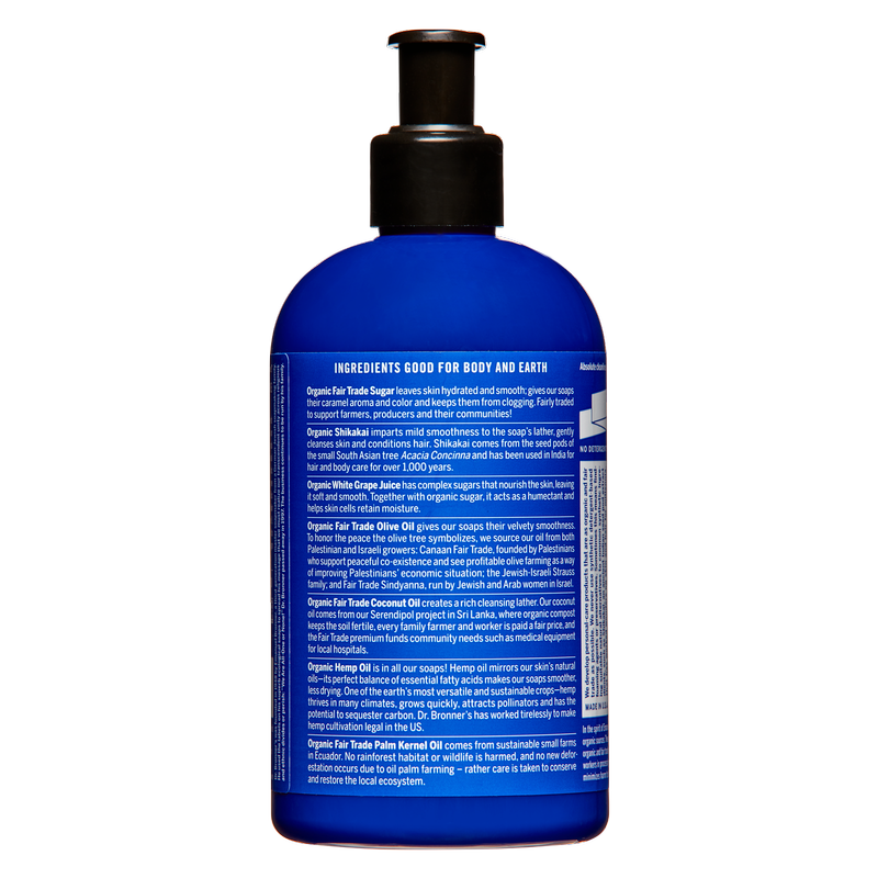 Dr. Bronner's Organic Sugar Soap Peppermint 12oz