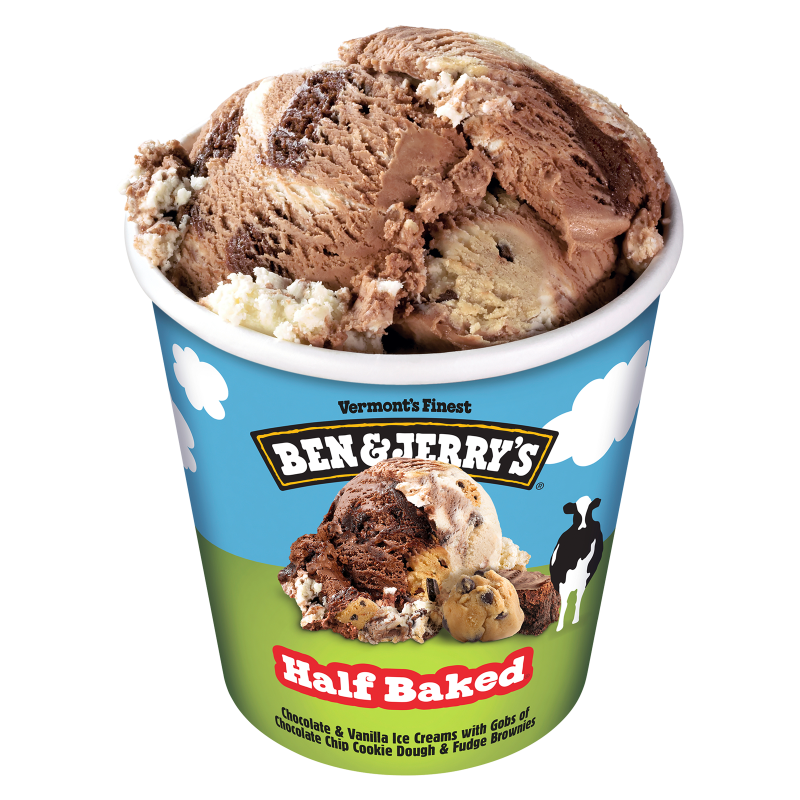 Half Baked Ice Cream Pint