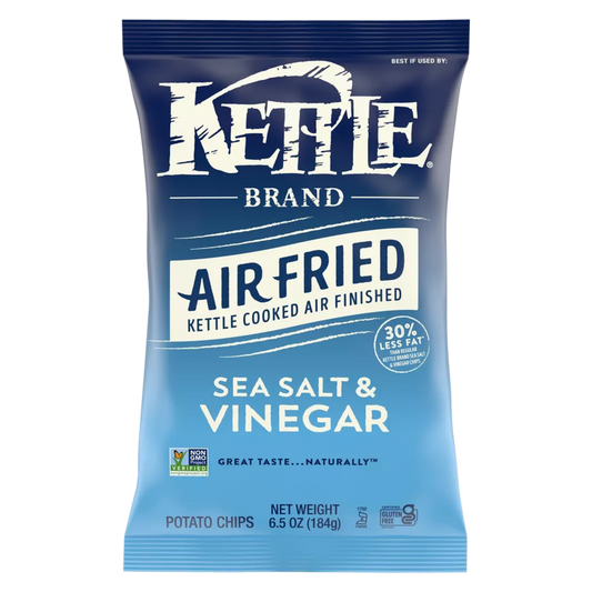 Kettle Brand Air Fried Sea Salt & Vinegar Chips 6.5oz