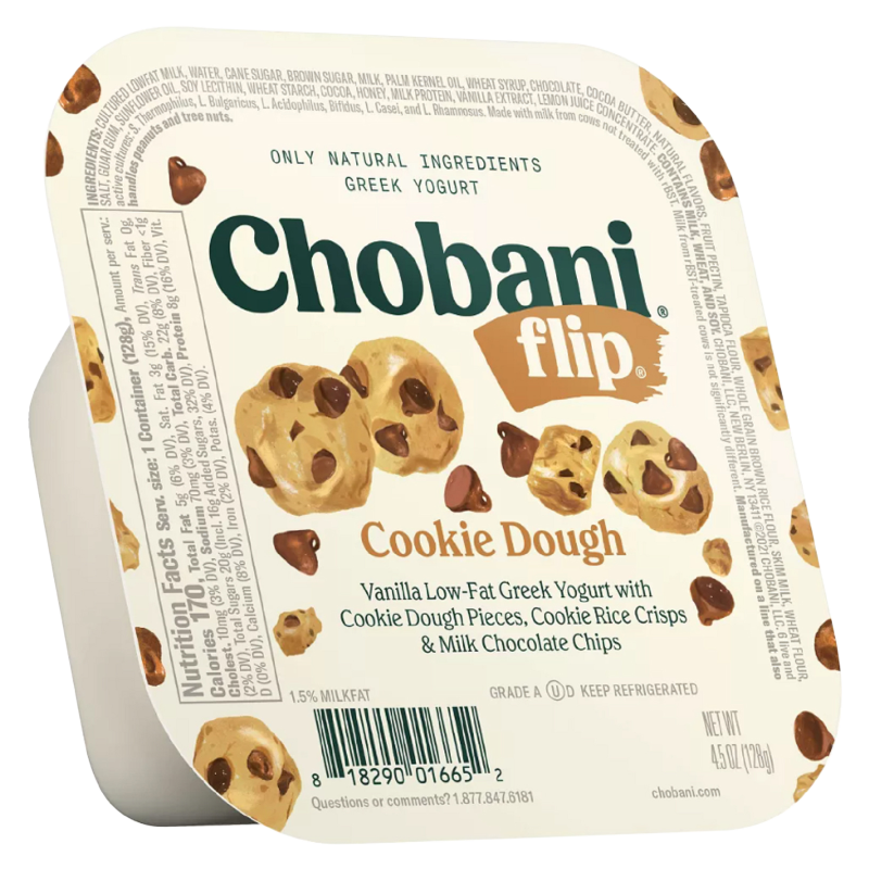 Chobani Flip Cookie Dough Greek Yogurt - 4.5oz