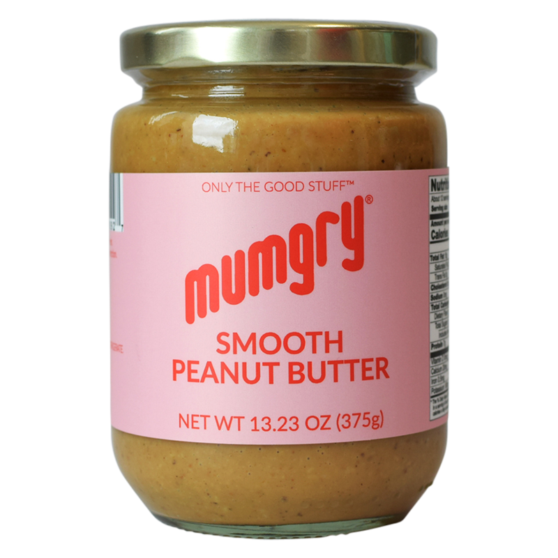 Mumgry Smooth Peanut Butter 375g Jar