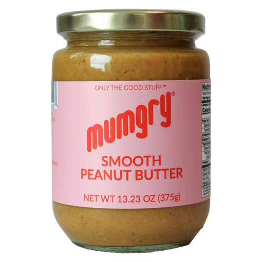 Mumgry Smooth Peanut Butter 375g Jar