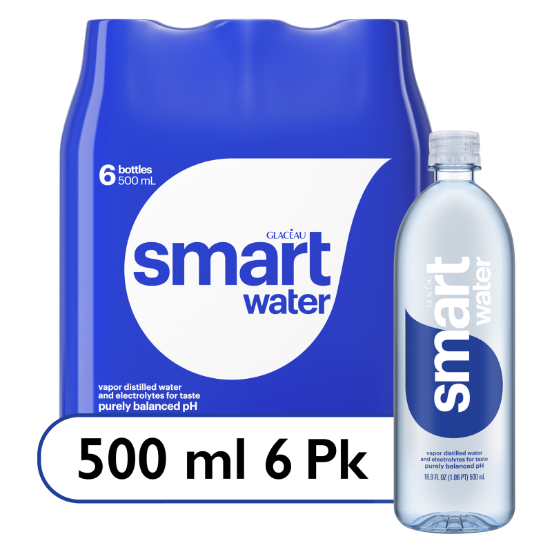 Smartwater 16.9oz 6pk Bottle