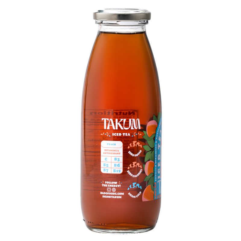 TAKUM Iced Tea Peach 16.8oz