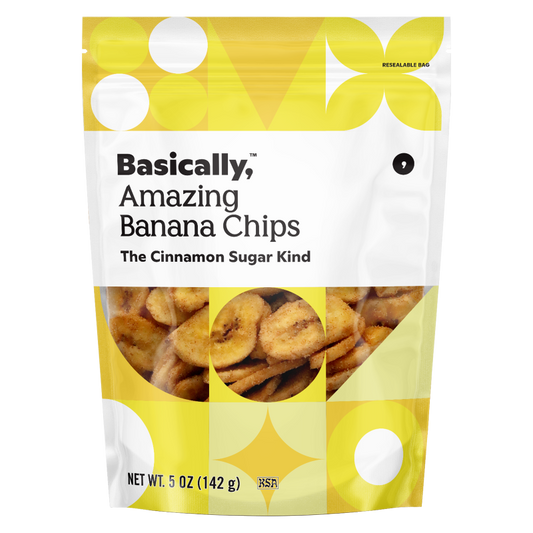 Basically, Cinnamon Sugar Banana Chips 5oz