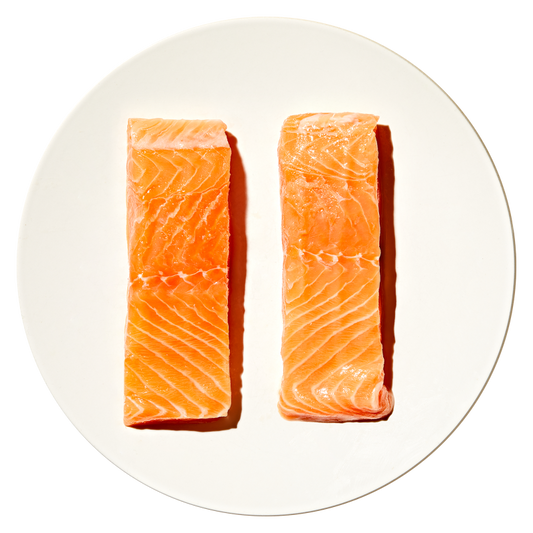 Fresh Salmon Filets, Sustainably Raised Faroe Island - Single 6oz