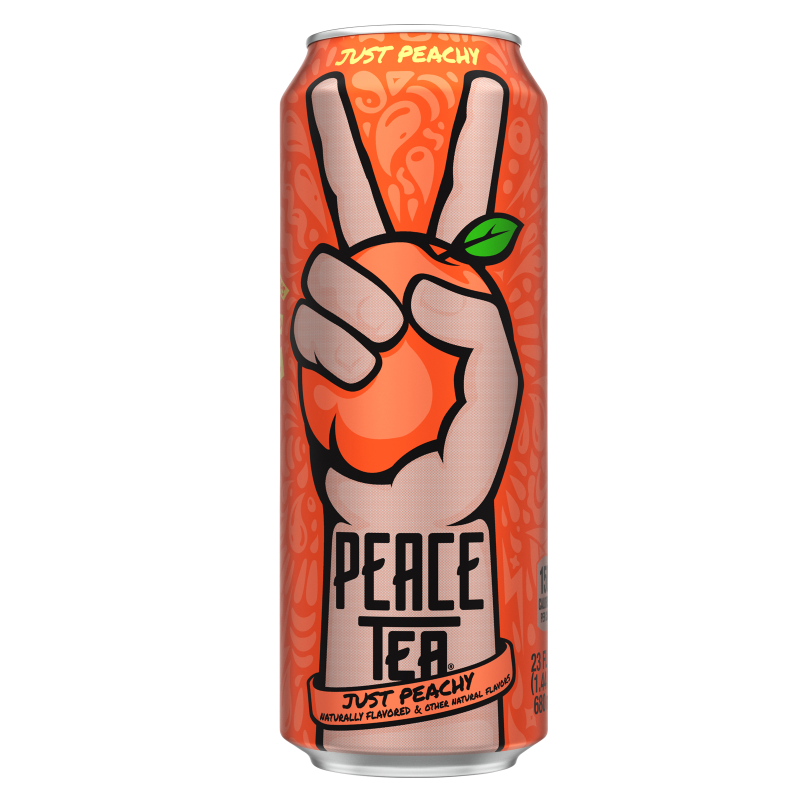 Peace Tea Georgia Peach 23oz Can