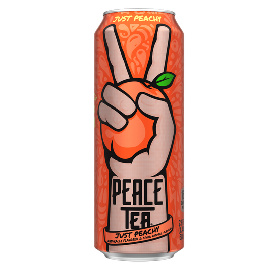 Peace Tea Georgia Peach 23oz Can