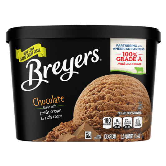 Breyers Chocolate Ice Cream 48oz