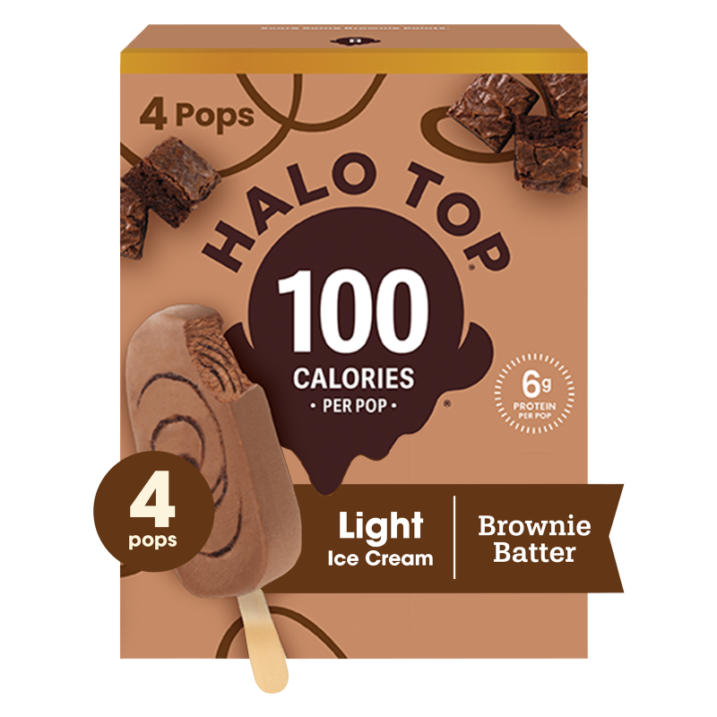 Halo Top Pops Brownie Batter 4ct