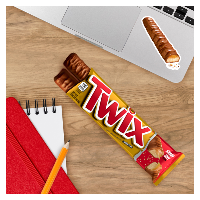 Twix Caramel Bar King Size 3.02oz