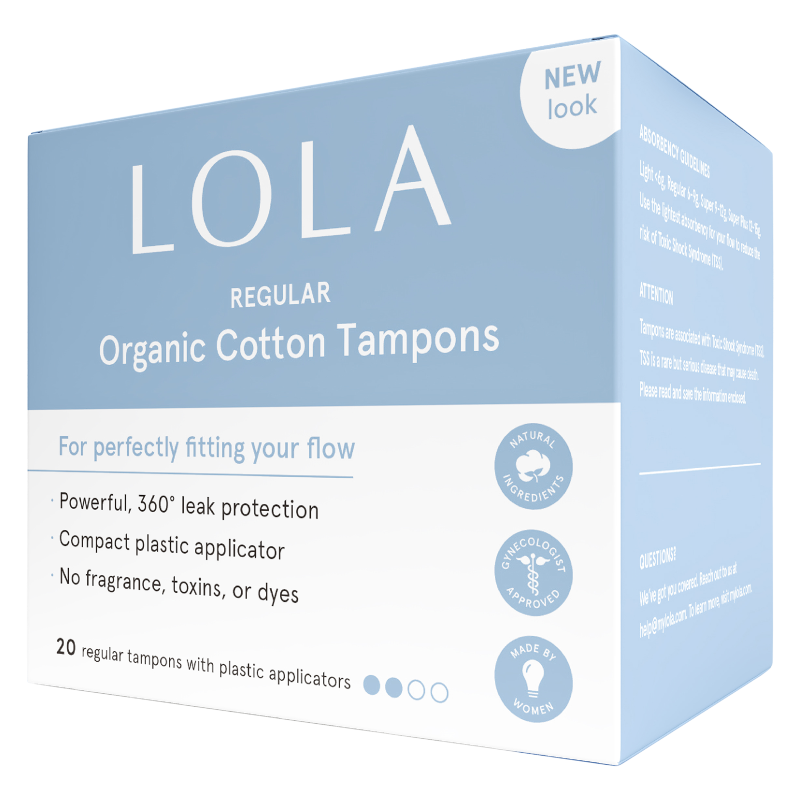 LOLA Regular Compact Tampons 20ct