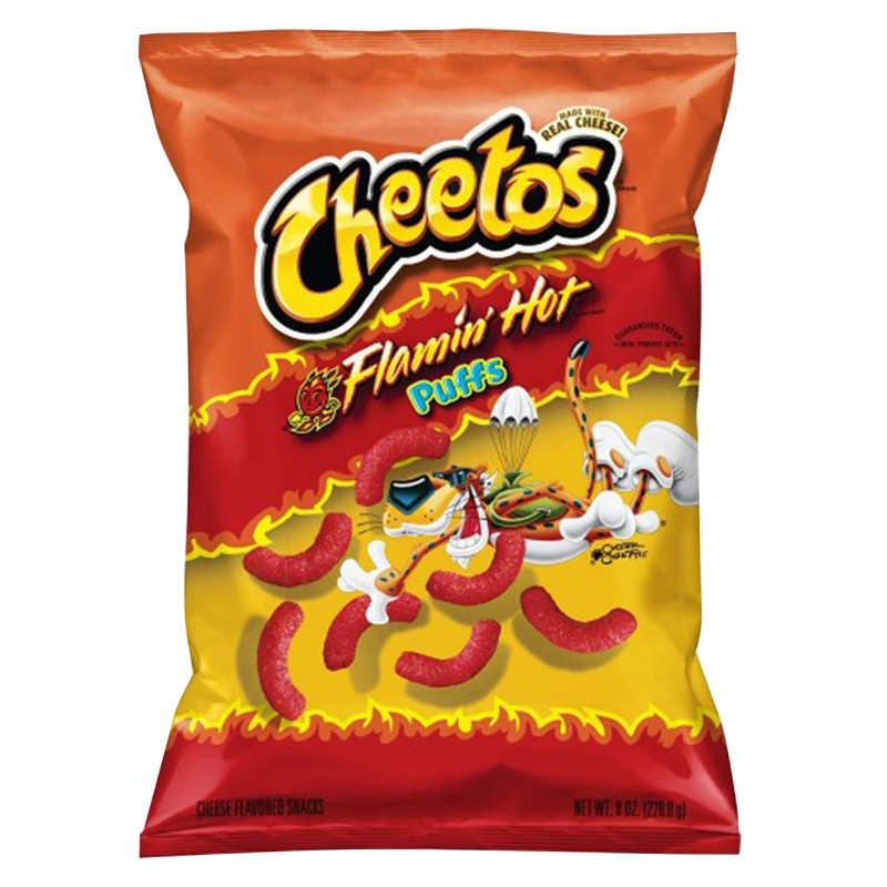 Cheetos Flamin' Hot Puffs 8oz