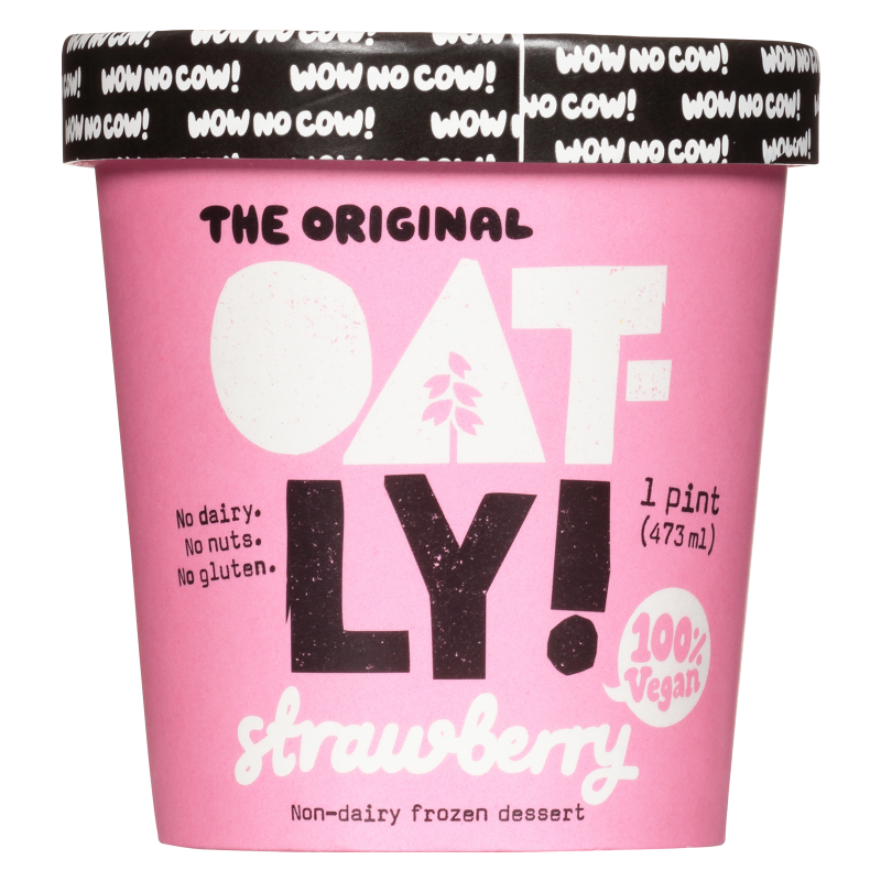 Oatly Non-Dairy Strawberry Ice Cream Pint