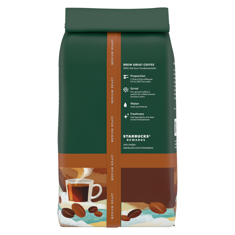 Starbucks Breakfast Blend Ground Coffee 12oz