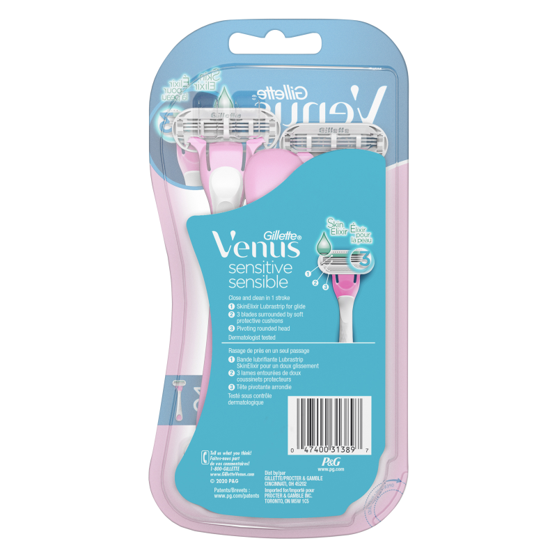 Venus Women's Disposable Razors Sensitive 3ct