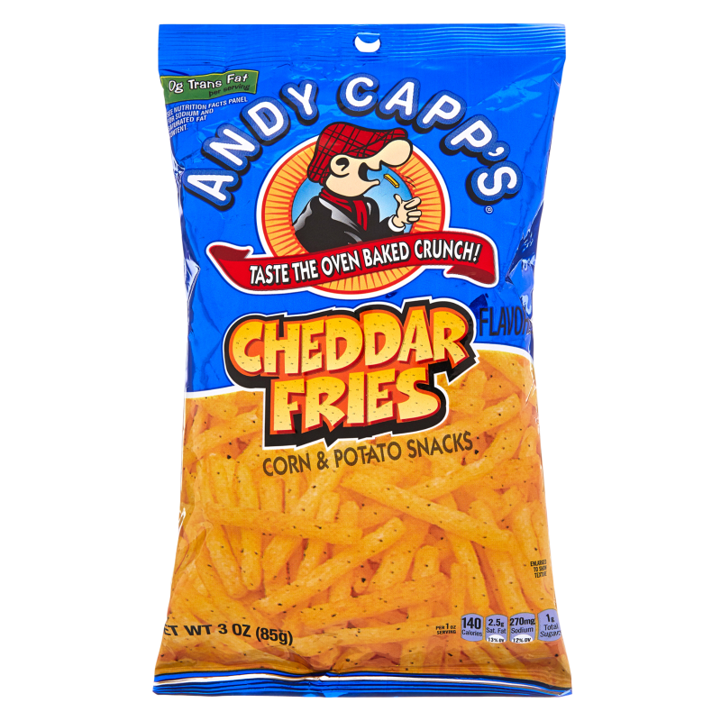 Andy Capp's Cheddar Fries 3oz