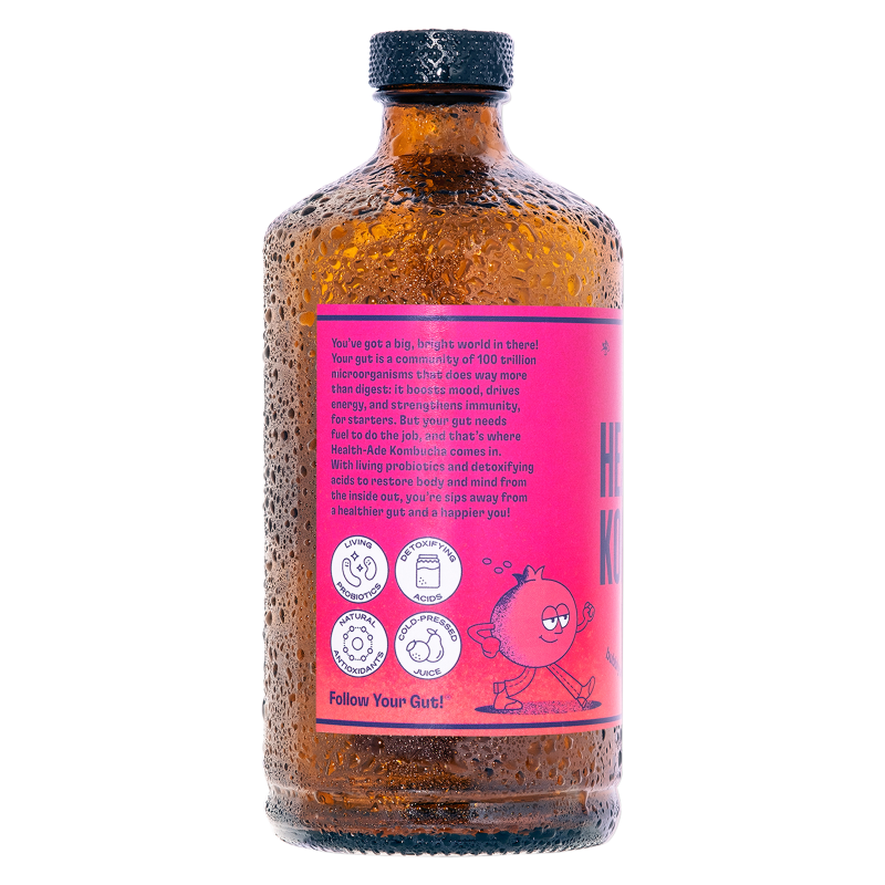 Health-Ade Pomegranate Kombucha 16oz Btl