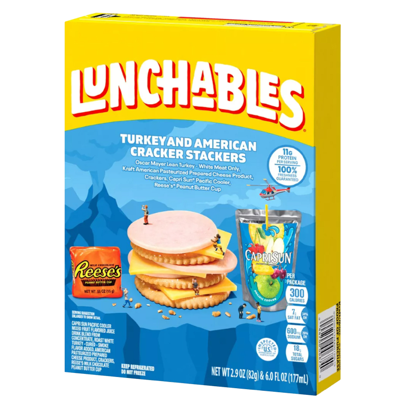 Lunchables Turkey & American Cheese Lunch Combinations - 8.9oz