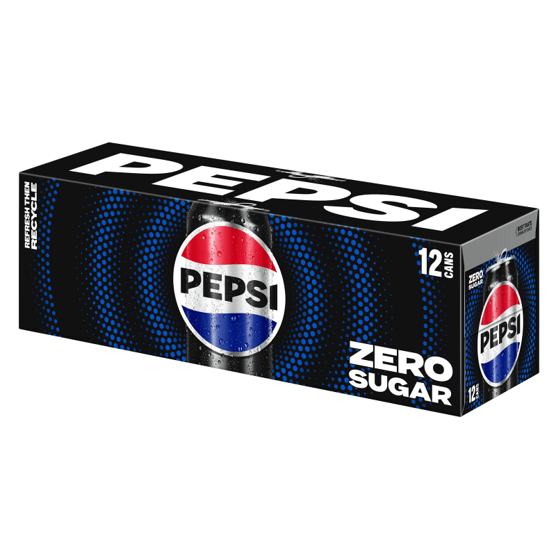 Pepsi Zero Sugar 12pk 12oz Can