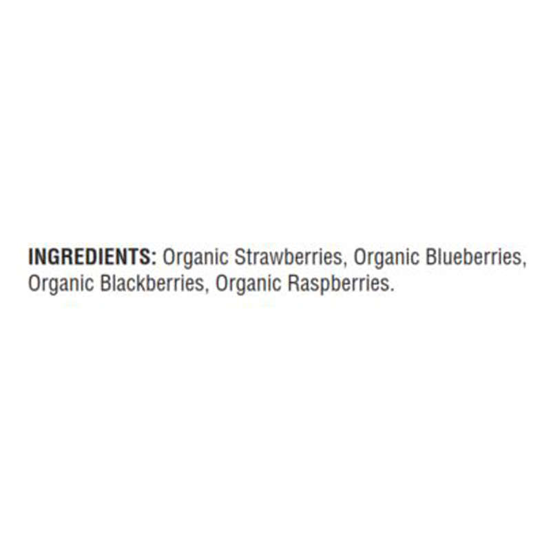 Woodstock Frozen Organic Mixed Berries 10oz