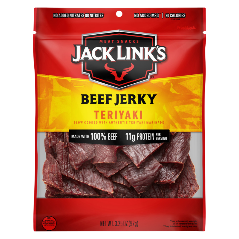 Jack Link's Teriyaki Beef Jerky 3.25oz