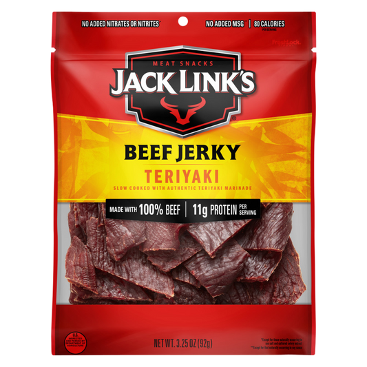 Jack Link's Teriyaki Beef Jerky 3.25oz