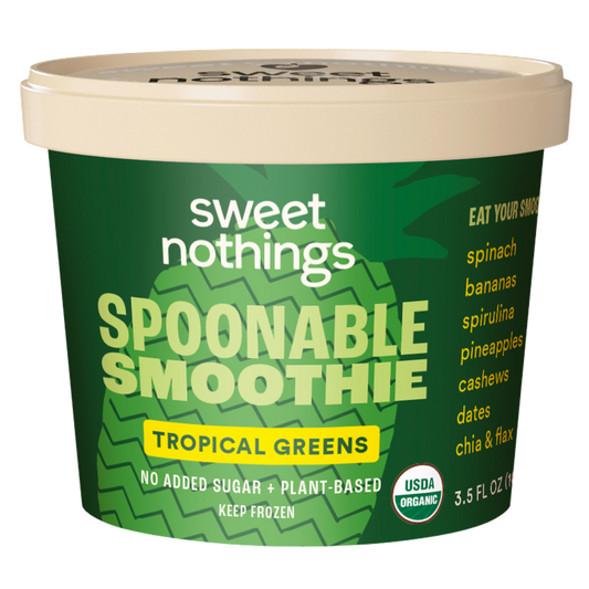 Sweet Nothings Smoothie Cup - Tropical Greens 3.5oz