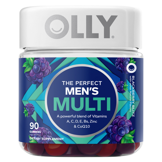 OLLY Men's Multivitamin Blackberry Blitz 90ct