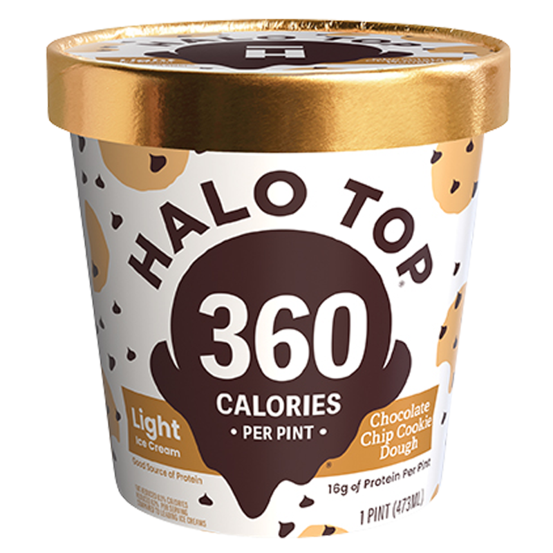 Halo Top Chocolate Chip Cookie Dough Pint