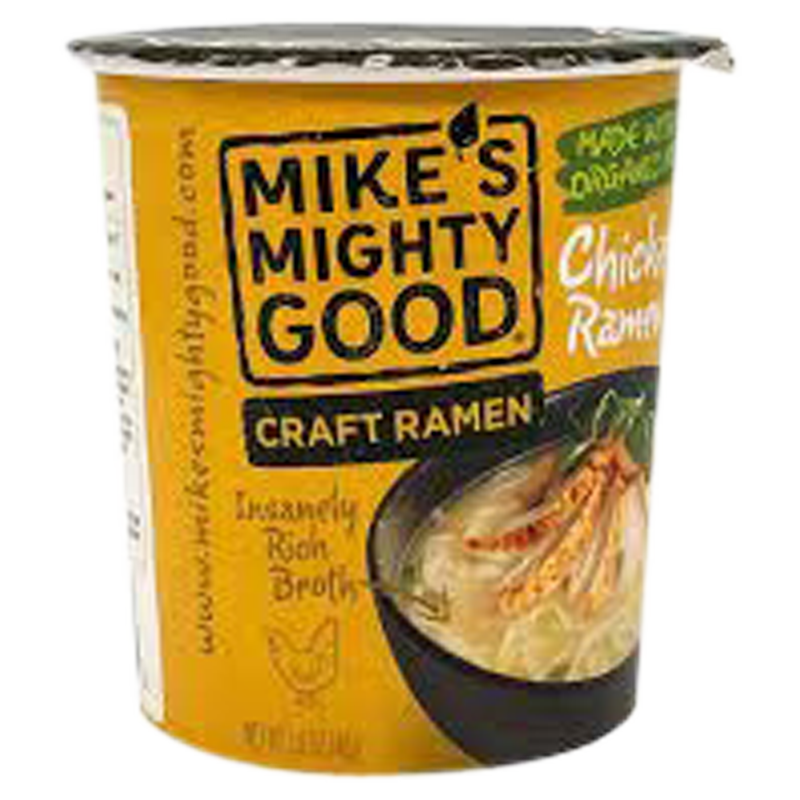 Mike's Mighty Good Chicken Craft Ramen Soup Cup 1.6oz