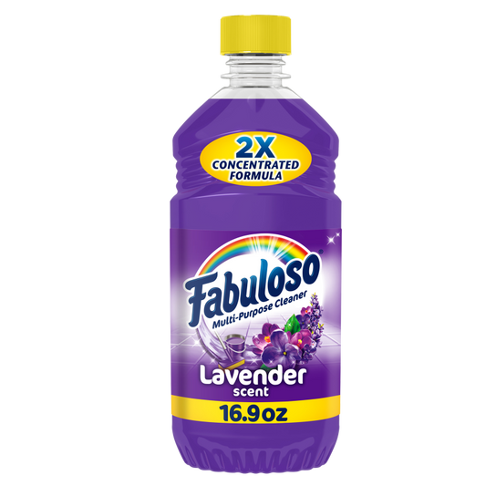 Fabuloso Multi-Purpose Cleaner 2X Concentrated Formula Lavender Scent 16.9 fl oz