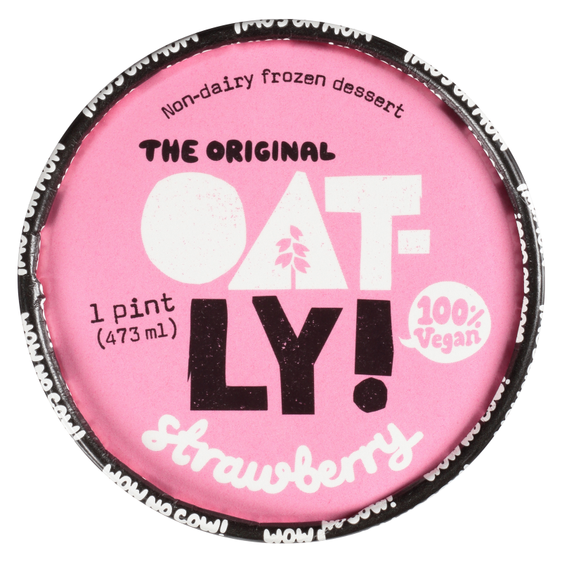 Oatly Non-Dairy Strawberry Ice Cream Pint