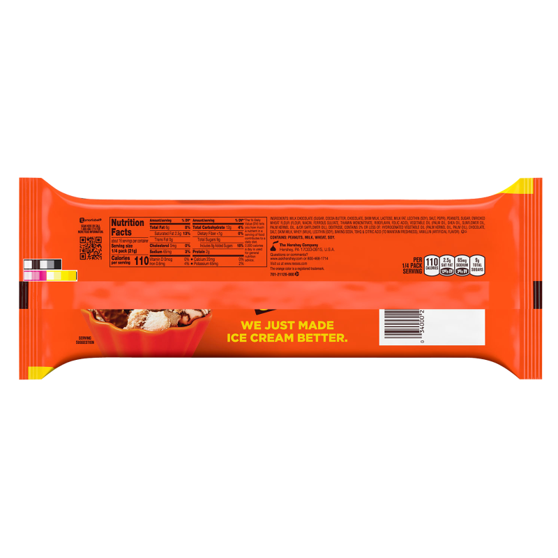 Reese’s Sticks Milk Chocolate Peanut Butter Wafer Candy Bar 4ct 3oz